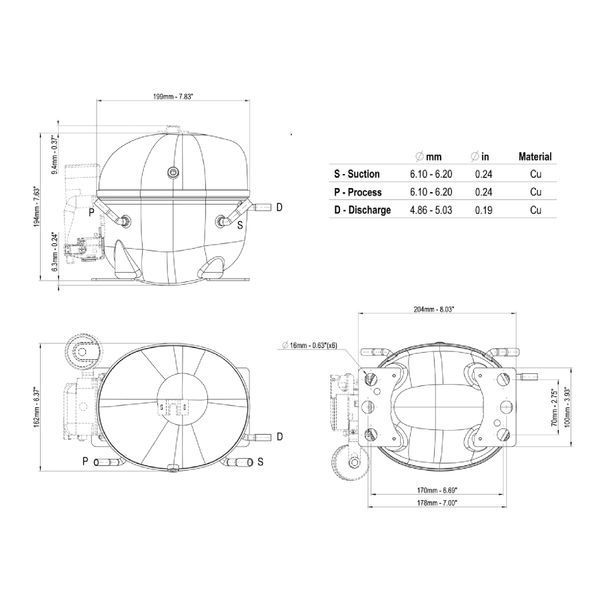 NBY1118Y-RSCR 14.28 см&sup3; 00-00000191 фото