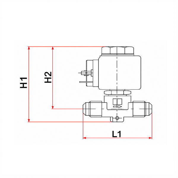 Вентиль соленоидный BLR/MSV - 1064/3 - 3/8" BLUE Refregiration резьбовое под развальцовку 0-8739 фото
