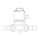 Клапан соленоидный 1079/7A6-7/8" Castel CLASSIC Line 00-00000636 фото 2