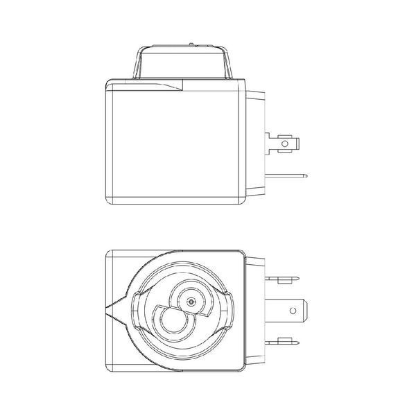 Катушка HM2/9100/RA4 соленоидного вентиля Castel 00-00001660 фото