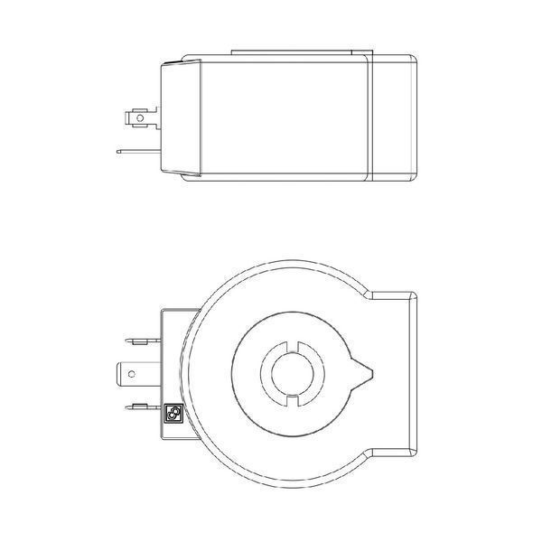 Катушка HM3/9120/RD1 соленоидного вентиля Castel 00-00001661 фото