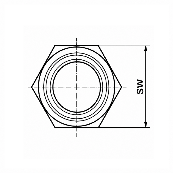 Адаптер під Rotalock 3/4&Prime;-16UNF (1/2&Prime; ODS) прямий  BLR/SW-04 BLUE Refrigeration 000011857 фото